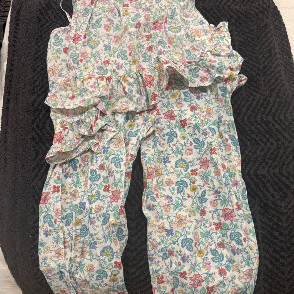 Ralph Lauren Floral Kids Jumpsuit - Multicolor